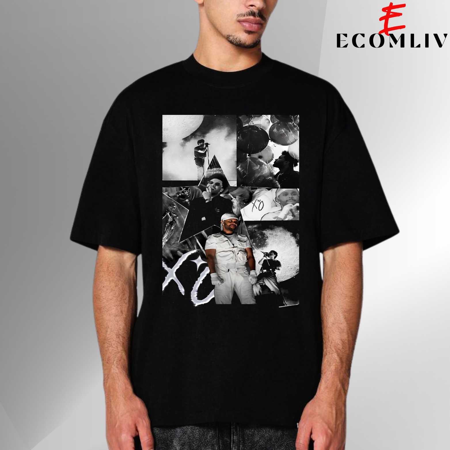 The Weeknd Retro Music Tee, Unisex Streetwear Shirt